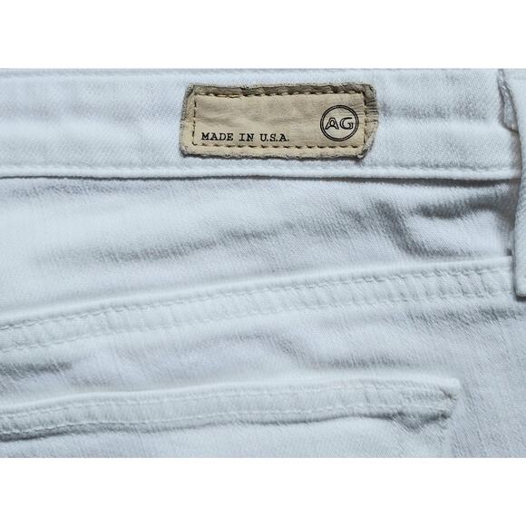 Ag Adriano Goldschmied White Boot Cut Jeans - Picture 8 of 12